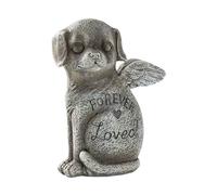 Pet Memorial Stones - Weatherproof Statue Markers Grave Stone | Portable Pet Grave Markers, engraved remembrance for Offices Cafes Bookstores Bookshelves Display Indoor Garden Balcony
