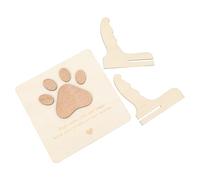 Pet Memorial Sympathy Card in Handcrafted Dog Loss, for Wooden Beige Keepsake Providing Heartfelt Comfort Portable Remembrance Gift Remembrance for Women Pet Loss