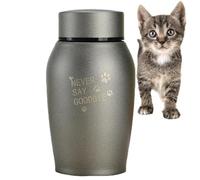 Pet Memorial Urn for Ashes - Stainless Steel Small Keepsake Cremation Urn - Keep Memories of Your Loved Pets Cremation Urns Urn for Ashes