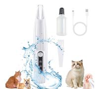 Pet Micro Precision Trimmer, 2024 Multifunctional Pet Hair Clippers for Grooming with LED Light, Low Noise Waterproof Rechargeable Pet Paw Trimmer for Pet Paws, Eyes, Ears, Face, Rump (White 1pcs)