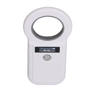 Pet Microchip Reader, Dual Frequency Portable Animal Tag Scanner USB Interface Lightweight High Strength Plastic for Pet Shops Vet Clinics