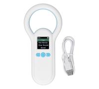 Pet Microchip Scanner 134.2Khz, Animal ID Reader with 1.44 Inch TFT Display, Reads ISO FDX - B EMID Chips, Stores 500 Records, for Vets Shelters Farms