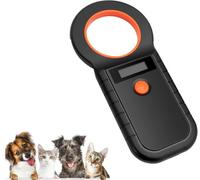 Pet Microchip Scanner - OLED Display Chip Reader Handheld Rechargeable Pet Microchip Reader, Reads ISO FDX-B & EMID, 128 Records, USB Export for Vets, Shelters