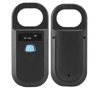Pet Microchip Scanner Pet Tag Reader, Animal Microchip Tag Reader Scanner,OLED Screen, Recognize Quickly, Identify The Farther Distance (Black)
