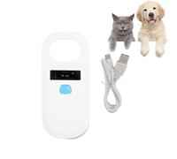 Pet Microchip Scanner, Rechargeable Pet Dog Chip Scanner, 134.2kHz Animal Microchip Reader for Dog Animal Poultry Cat Management