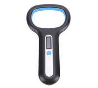 Pet Microchip Scanner Reliable Rechargeable Animal Tag Reader for Veterinarians Lightweight Portable Size 172x93mm (Black)