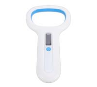 Pet Microchip Scanner Reliable Rechargeable Animal Tag Reader for Veterinarians Lightweight Portable Size 172x93mm (White)