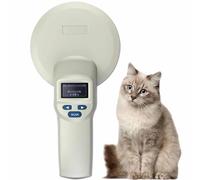 Pet Microchip Scanner - Smart Handheld Animal Reader with LED Display and Data Storage for Effective Animal Management