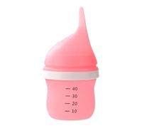 Pet Milk Bottle 40ml - Portable Reusable Nipple Feeder, Silicone Nursing Dispenser | Small Animal Feeding Tool For Puppy Kitten Dog Cat Hand Raising Care Travel