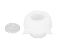 Pet Milk Bowl 4 Nipples 200ml Food Grade Silicone Small Pet Nursing Station with Lid Puppy Milk feeders for Multiple Puppies Nipple for Puppy Kitten