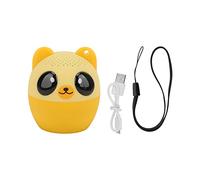 Pet Mini Bluetooth Speaker, Cute Animal Wireless Loudspeaker 3W Audio Driver with Selfie Function for Kids Bedroom Office Desk Party (Bear)