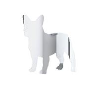 Pet Mirrors French Bulldog Style 2 Silver Acrylic Mirror (Extra Large)