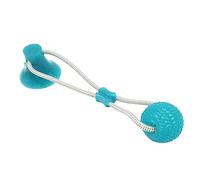 Pet Molar Bite Toy-Interactive Puppy Traction Toy,Teeth Cleaning Training Toy,Dog Elastic Suction Cup Tug Toy,with Fo