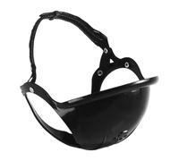 Pet Motorcycle Helmet - Ear Exposing Hard Black Shell, Adjustable Lightweight Dog Cat Hat for Bike Riding, Outdoor Camping Travel Safety Helmet | for Small Medium Large Pets