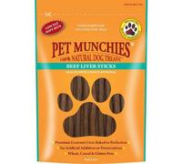 Pet Munchies 100% Natural Beef Liver Stick 90g Case of 6