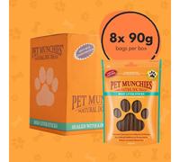 Pet Munchies Beef Liver Sticks - 2 X (Box Of 8)