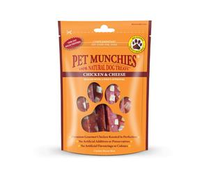 Pet Munchies Chicken & Cheese Dog Treats - Saver Pack: 3 x 100g