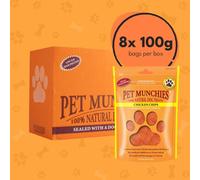 Pet Munchies Chicken Chips - 2 X (Box Of 8)