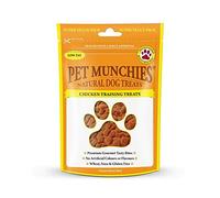 Pet Munchies Chicken Dog Training Treats, Grain Free Tasty Bites with Natural Real Meat, Low in Fat 150g