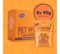 Pet Munchies Chicken Strips - 2 X (Box Of 8)