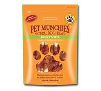 Pet Munchies Dog Treat Duck Twist 8x80g
