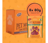 Pet Munchies Duck Breast Fillet Treats - 2 X (Box Of 8)