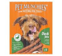 Pet Munchies Duck Stix Dog Treats, Healthy Training Treats with Natural Ingredients 50g (5 Chews)