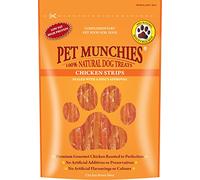 Pet Munchies Ocean White Fish Dog Treats, Healthy Dog Chews with Natural Real Meat, Low in Fat and High in Protein 100g (Pack of 8)