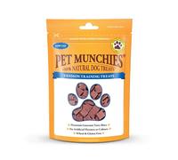 Pet Munchies Venison & Beef Liver Dog Training Treats, Grain Free Tasty Bites with Natural Real Meat, Low in Fat 50g
