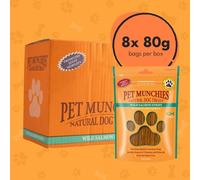 Pet Munchies Wild Salmon Strips - 2 X (Box Of 8)
