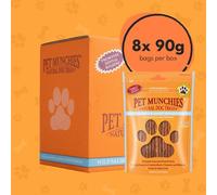 Pet Munchies Wild Salmon & Sweet Potato Sticks - 2 X (Box Of 8)