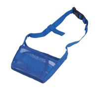 Pet Muzzle for Daily Walking Guide, Mesh Construction with Adjustable Straps, Soft Trim, Everyday Comfortable Dog Mouth Cover, Pet Restraint Cover, Mesh Nose Outing Control Accessories Helper