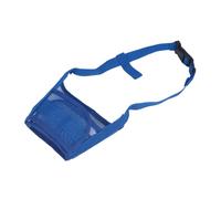 Pet Muzzle for Daily Walking Guide, Mesh Construction with Adjustable Straps, Soft Trim, Everyday Comfortable Dog Mouth Cover, Pet Restraint Cover, Mesh Nose Outing Control Accessories Helper