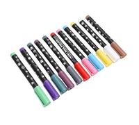 Pet Nail Art Marker Set 12 Colors Quick Dry Soft Tip Dog Nail Paint Pen for - Ideal for Creative Designs and Special Occasions