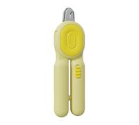 Pet Nail Clipper with Safety Guard and LED Light Safe Professional Trimming Tool for Cat, Kitten, Small Dog, Birds, Rabbit, Guinea Pig (Yellow)