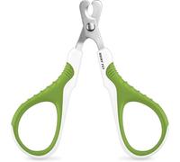 Pet Nail Clippers for Indoor Cats & Small Animals - Precision Angled Blades & Steady Grip - Ideal for Kittens Tiny Dogs Rabbits Birds - Nail Trimmer & Claw Scissors for Home Grooming - eBook Guide