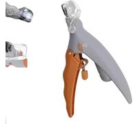 Pet Nail Clippers with Magnifying Lens and Light, Non-Slip Handle for Precise and Quick Trimming of Cat and Dog Nails