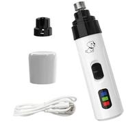 Pet Nail Files - Electric Nail Clippers, Rechargeable Grinder | Silent USB Tool for Dogs and Cats Device for Home, Travel and Dog Beauty Salon