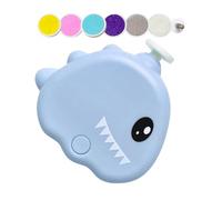 Pet Nail Grinder - Adjustable 3 Modes 40db Dinosaur Shape Electric Nail Grinder - Low Noise Cordless Gentle Grooming Tool for Puppy Kitten Paw File