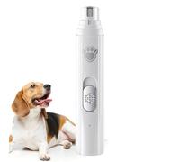 Pet Nail Grinder for Dogs LED Light Light Vibration 2-Speed Low Noise