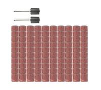 Pet Nail Grinder Replacement Kit - Professional Sanding Bands & Polishing Shafts, 3/8" 1/4" 1/2" Sandpaper Barrels, Dog Claw Grooming Set | Safe Nail Smoother, Trimming Supplies For Dremel