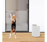 Pet Nail Self Adhesive Replacement Emery Paper Suitable for Glass Doors Fits Most Dog Scratch Pad Cat Litter Box DIY on The Places Where Pets Like to Scratch Alternatives to Cat and Dog Nail Clippers