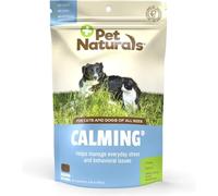 Pet Naturals Dog Calming Chews for Dog Anxiety Relief with Naturally Sourced Ingredients for Thunder, Quiet Moments at Home, Anxiety, Barking Calming Dog Treats, Chicken Flavor, 160 Chews