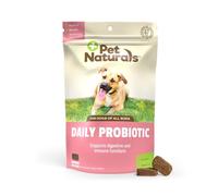 Pet Naturals Daily Probiotic for Dogs, Duck Flavor, 160 Chews - 120M CFUs Pre and Probiotics for Dogs Digestive Health, Gut Health, Immune Support, Diarrhea, Allergies and Itching