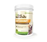 Pet Naturals Hip and Joint Supplement with Glucosamine, Chondroitin and MSM for Dogs and Cats, Duck Flavor, 160 Chews