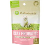 Pet Naturals of Vermont Daily Probiotic for Cats - 30 Chews (36g) with GanedenBC30, Prebiotic Fiber, NASC, Vet-Formulated, No Wheat/Corn 70053C30