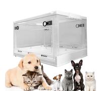Pet Nebulization Box, Dog and Cat Atomization Nursery Incubator, Puppy Oxygen Therapy Box, Kitten Nebuliser Box Pet Incubation Brooder for pet Cough Breathing Treatment M