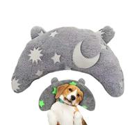 Pet Neck Pillow - U Shape Comfort Cushion, Protective Soft Sleep Pillow | Glowing Washable Pet Toy With Cozy Plush Support Design For Dogs Cats Relaxation, Calming Bedtime, Travel, Puppy Comfort