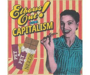 PET NEEDS - Elbows Out This Is Capitalism - RED VINYL LP