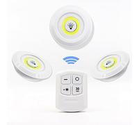 Pet Nest Light COB Remote Sensing Pat with Control 3 Lights Included On-Off-Full Brightness-Half Brightness-Delayed 30 Minutes Off Function 5-10m Distance ABS